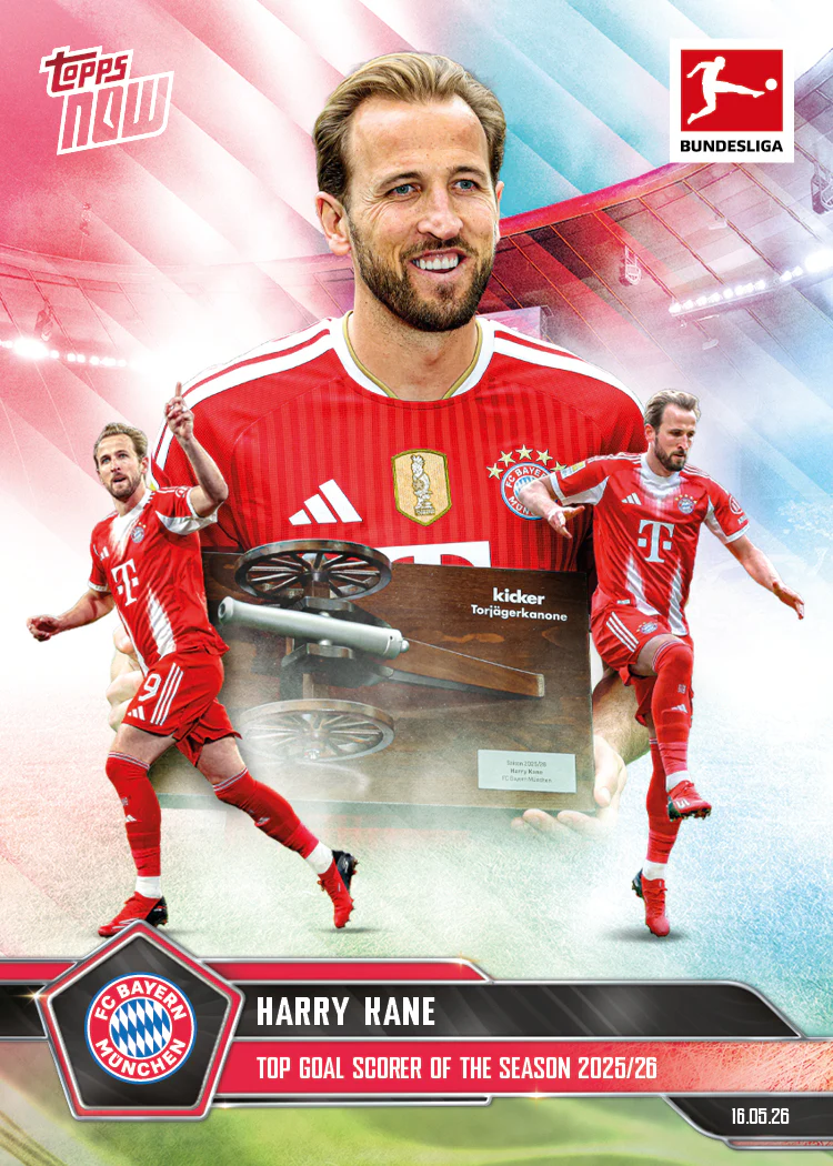 Harry Kane - 2025-26 Bundesliga Topps NOW® - Card 194