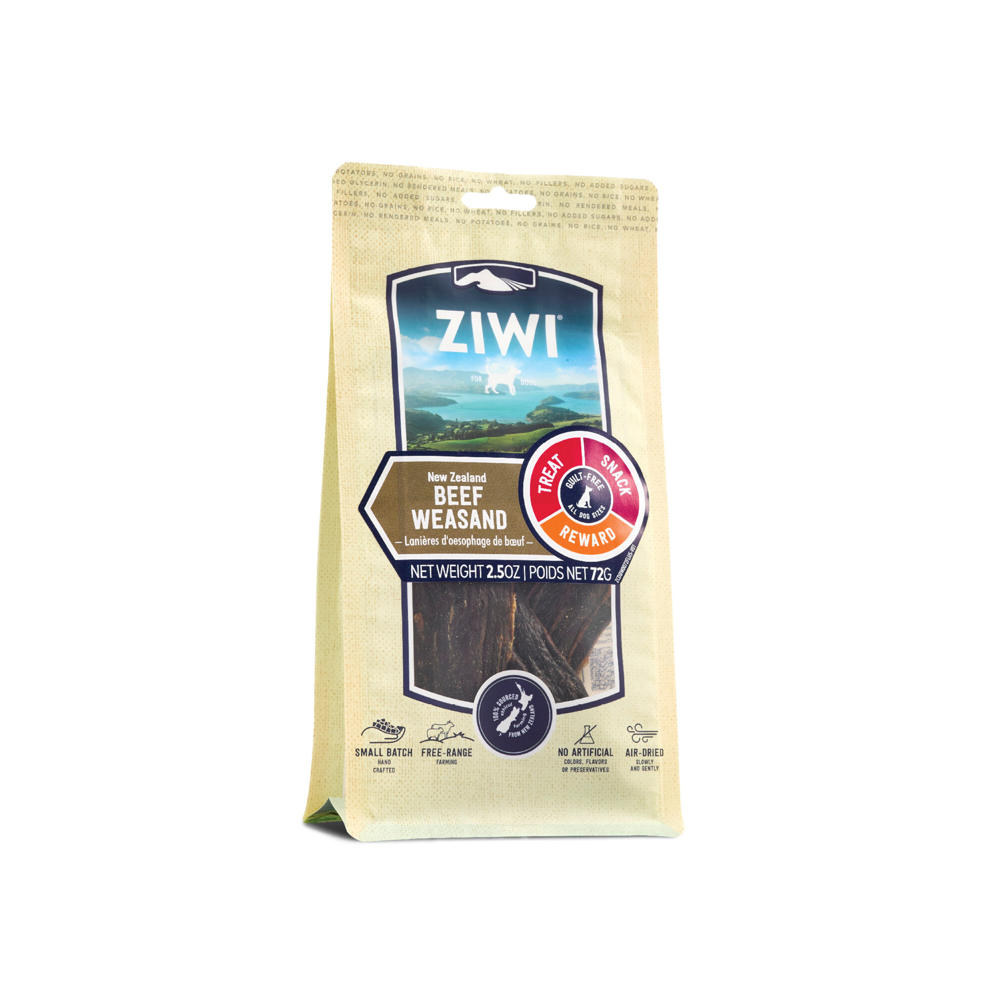 ZIWI Peak Beef Esophagus Dog Treat - 72g