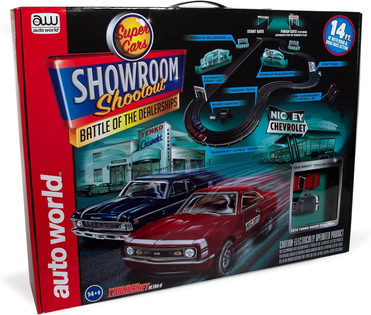 14' Battle of the Dealerships Slot Set Auto World SRS337