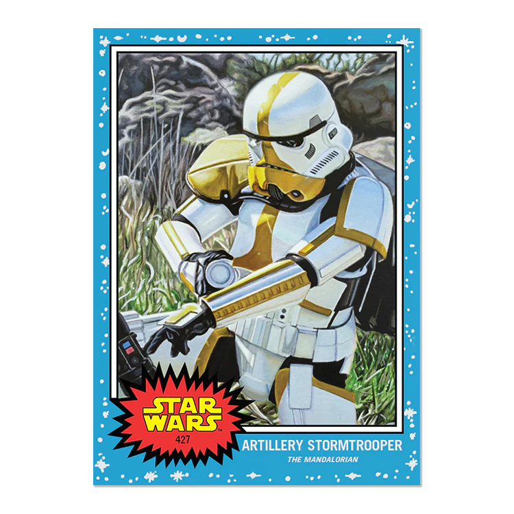 Topps UK - SW Living Set Card #427 - Artillery Stormtrooper