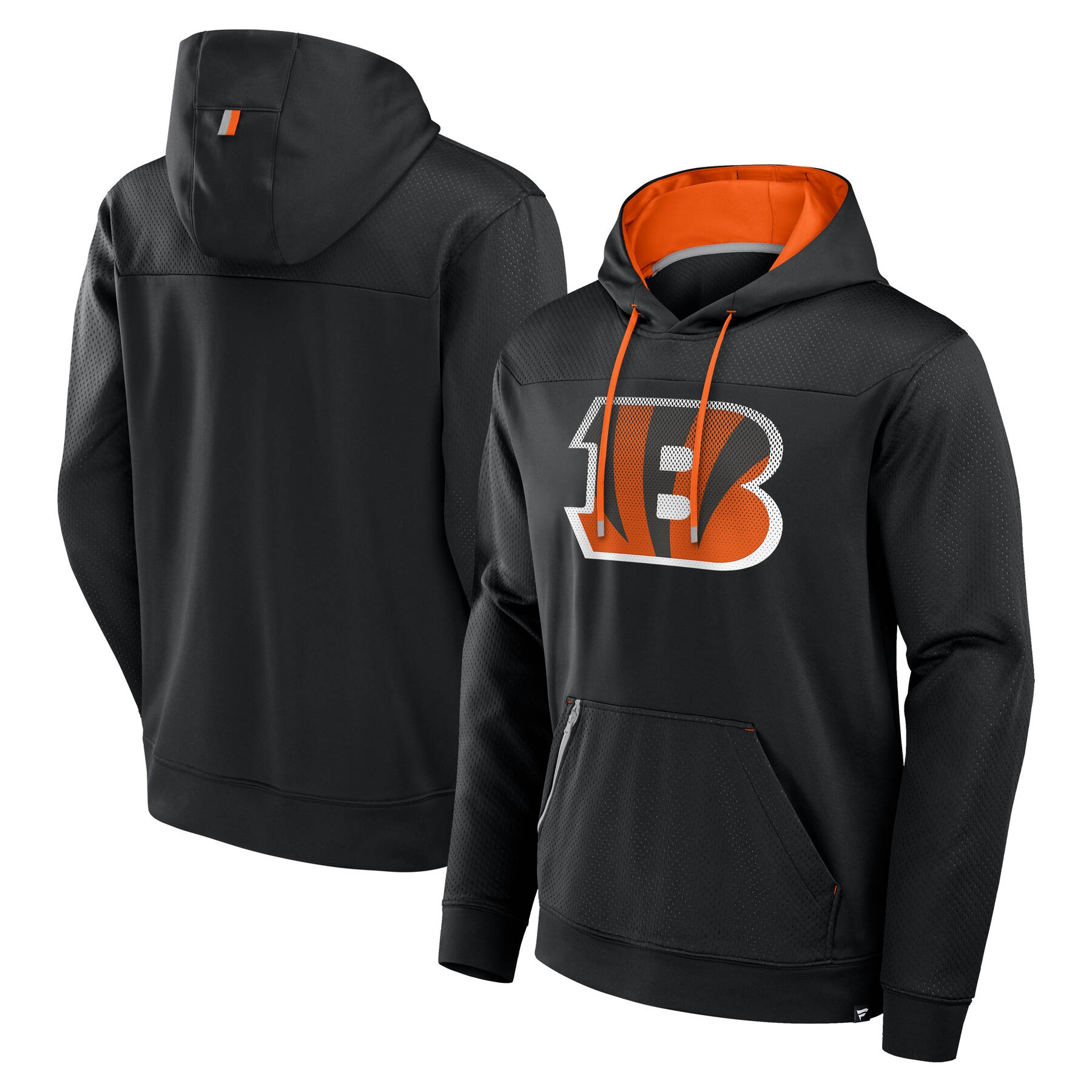 Cincinnati Bengals Defender Dot Faded NFL Hoodie Black