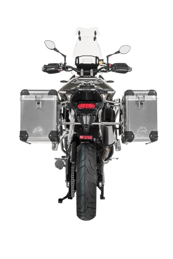 Touratech ZEGA Pro 38/45 suitcase - Gray support included - AluminumRef: Trt01171A / 01-421-5735-0