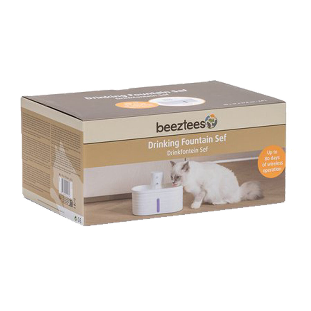 Beeztees Sef Drinking Fountain - White