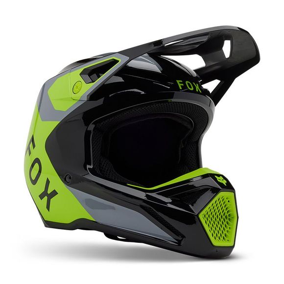 Casque cross Fox V1 LEAN 2025 - Gris / JauneRef : FX5146
