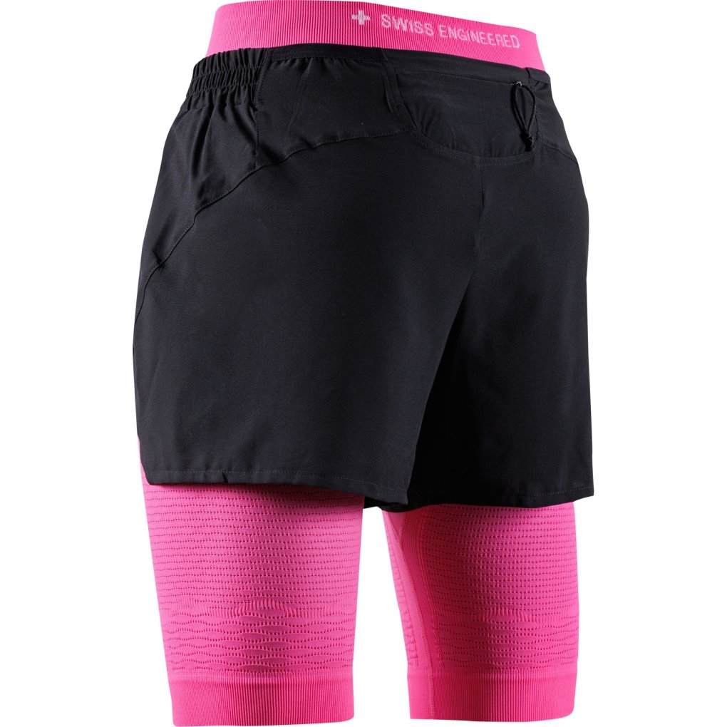 X-Bionic Effektor 2-In-1 Shorts Women - x black/neo pink