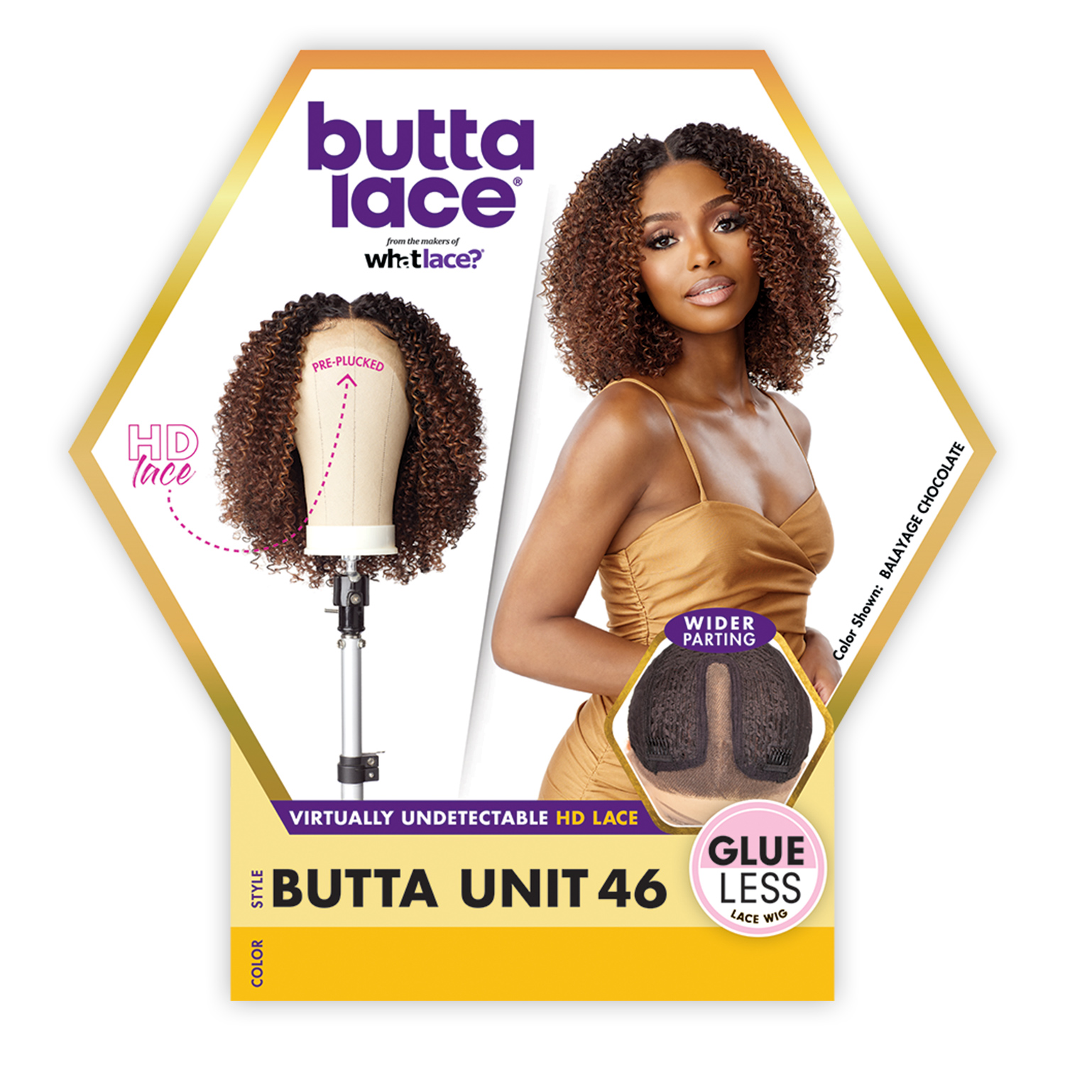 Sensationnel HD Lace Front Wig Glueless Butta Lace Unit 46