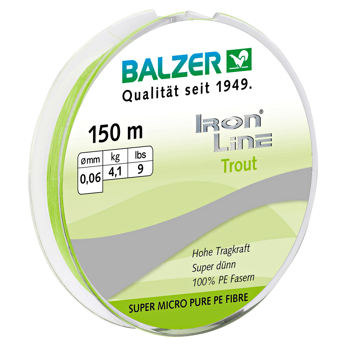 Balzer Fishing Lines Iron Line (chartreuse)