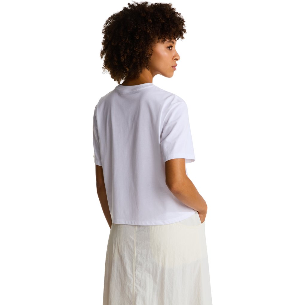 The North Face Evolution Simple Dome Cropped Relaxed T-Shirt Women - TNF White