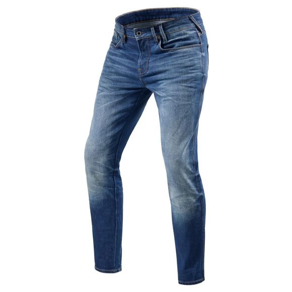 Jean Moto Rev it CARLIN SK LONG - Skinny - BleuRef : RI1322