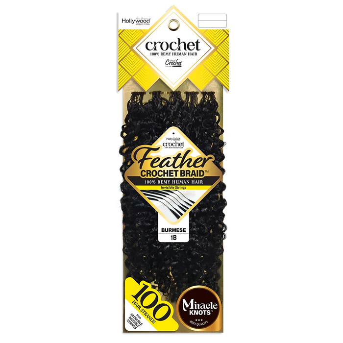 Zury Sis Hollywood Feather Crochet Braid - BURMESE 14/18