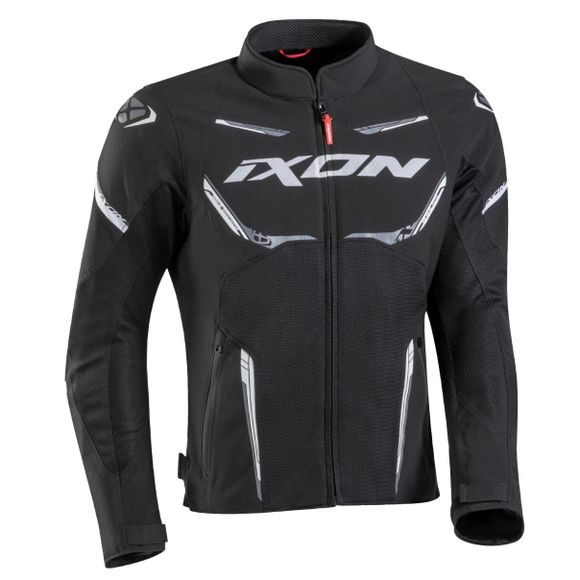 Blouson Moto Ixon STRIKER AIR - Noir / BlancRef : IX1574-C143