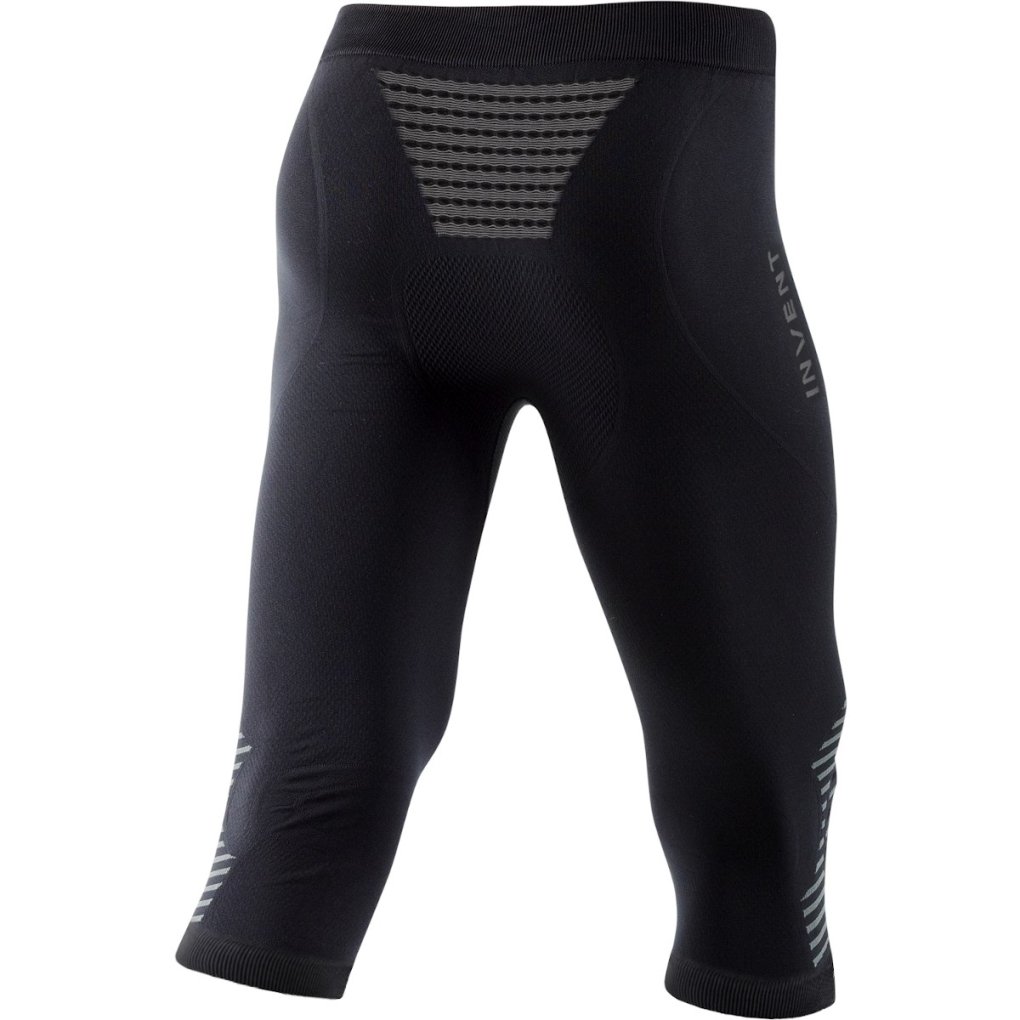 X-Bionic Invent 4.0 3/4 Pants Men - black/charcoal