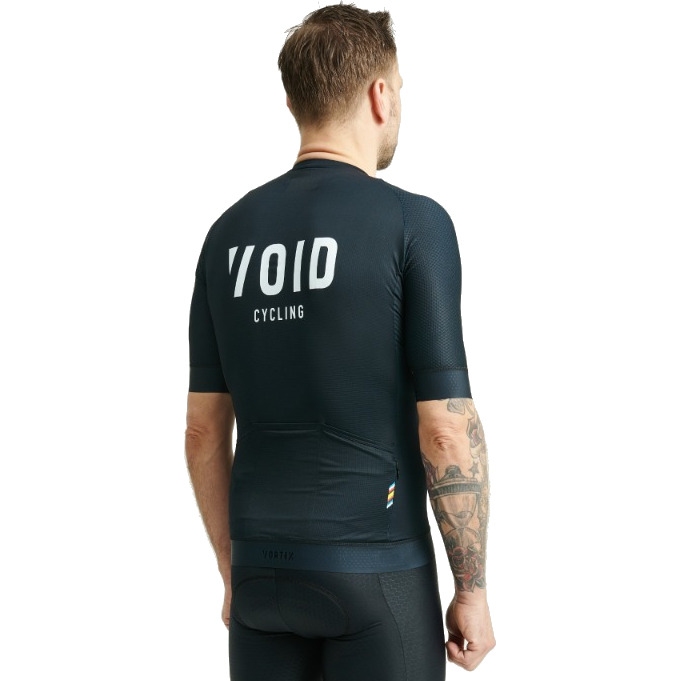 VOID Cycling Vortex Shortsleeve Jersey Men - Black