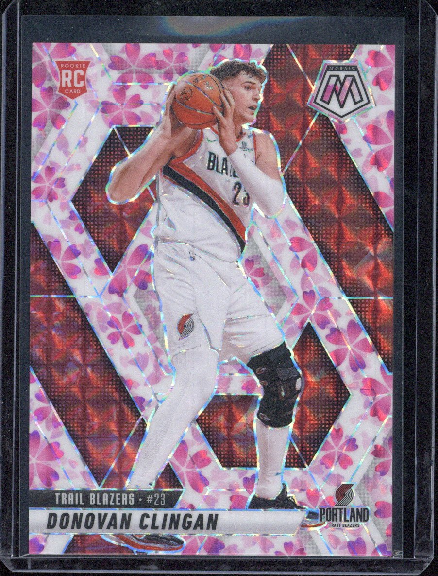 2024-25 Panini Mosaic Basketball Donovan Clingan RC /20 #246