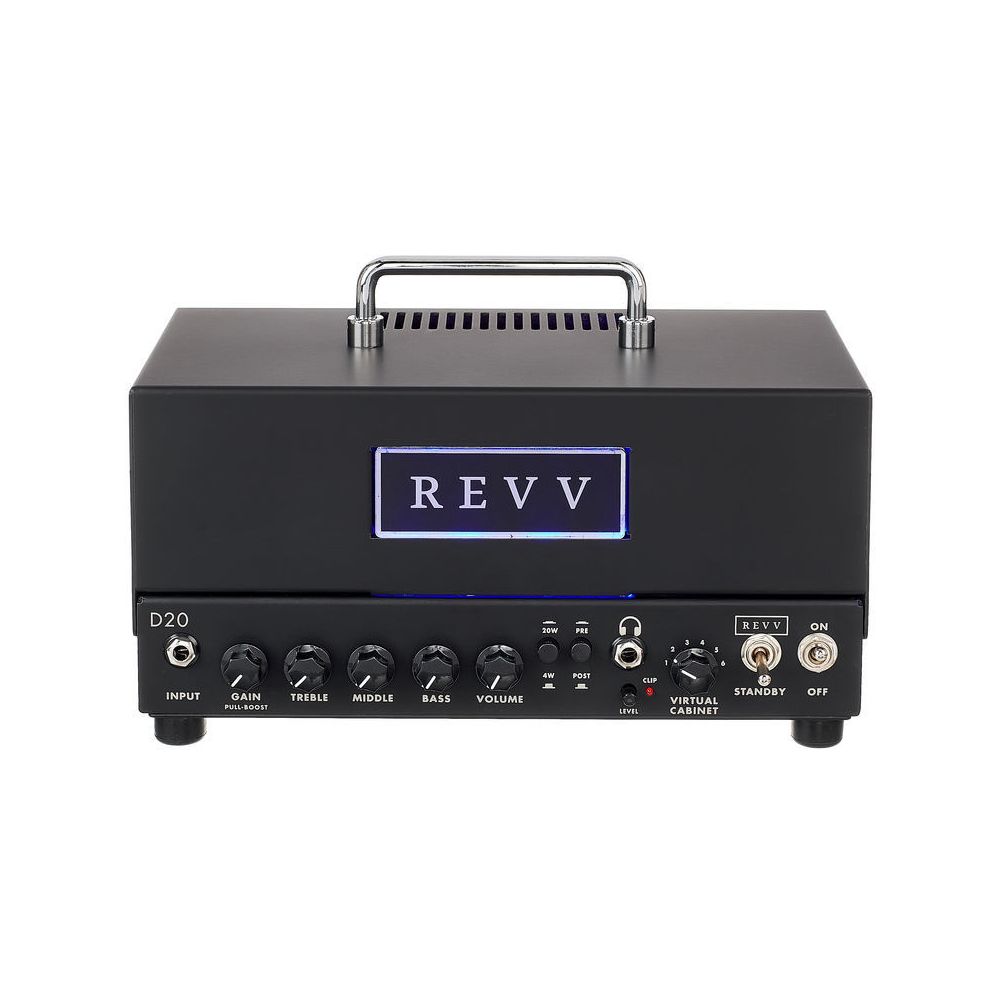 Revv D20 Amp Head BK – Thomann Ireland