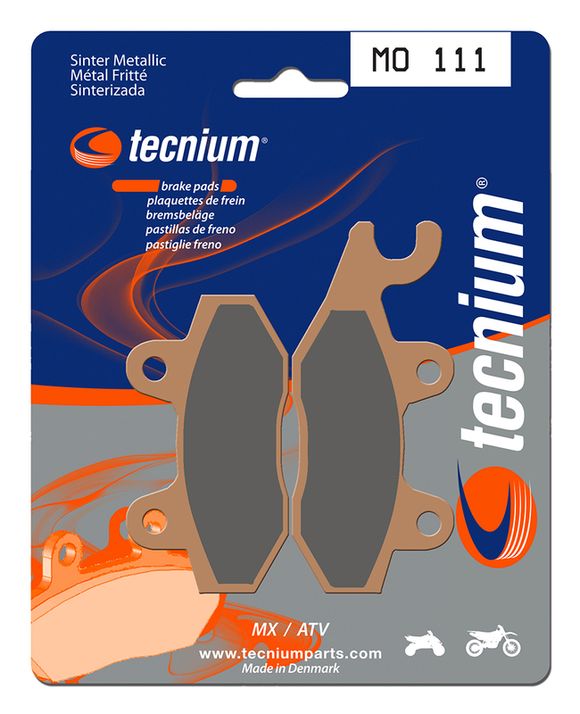 Tecnium MX/Quad sintered metal brake pads - MO111Ref: TE00879A / 1022840