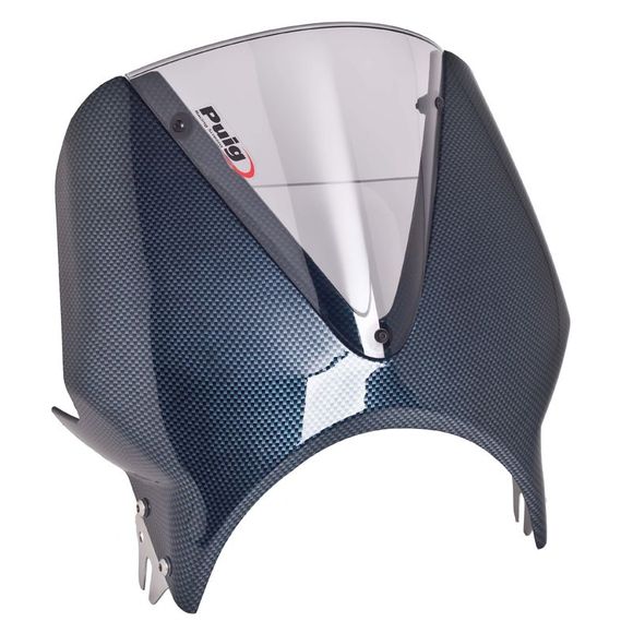 Puig rearview carbon fairing windshield - greyRef : 003N