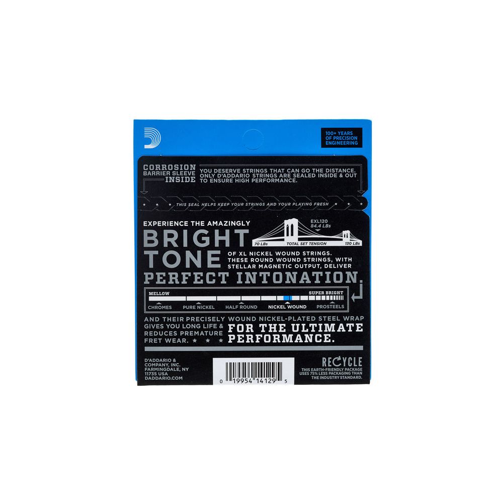 Daddario EXL120 – Thomann Ireland