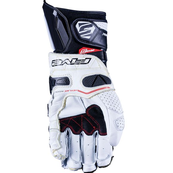 Five rfx race gloves - white / blackRef: FV0289