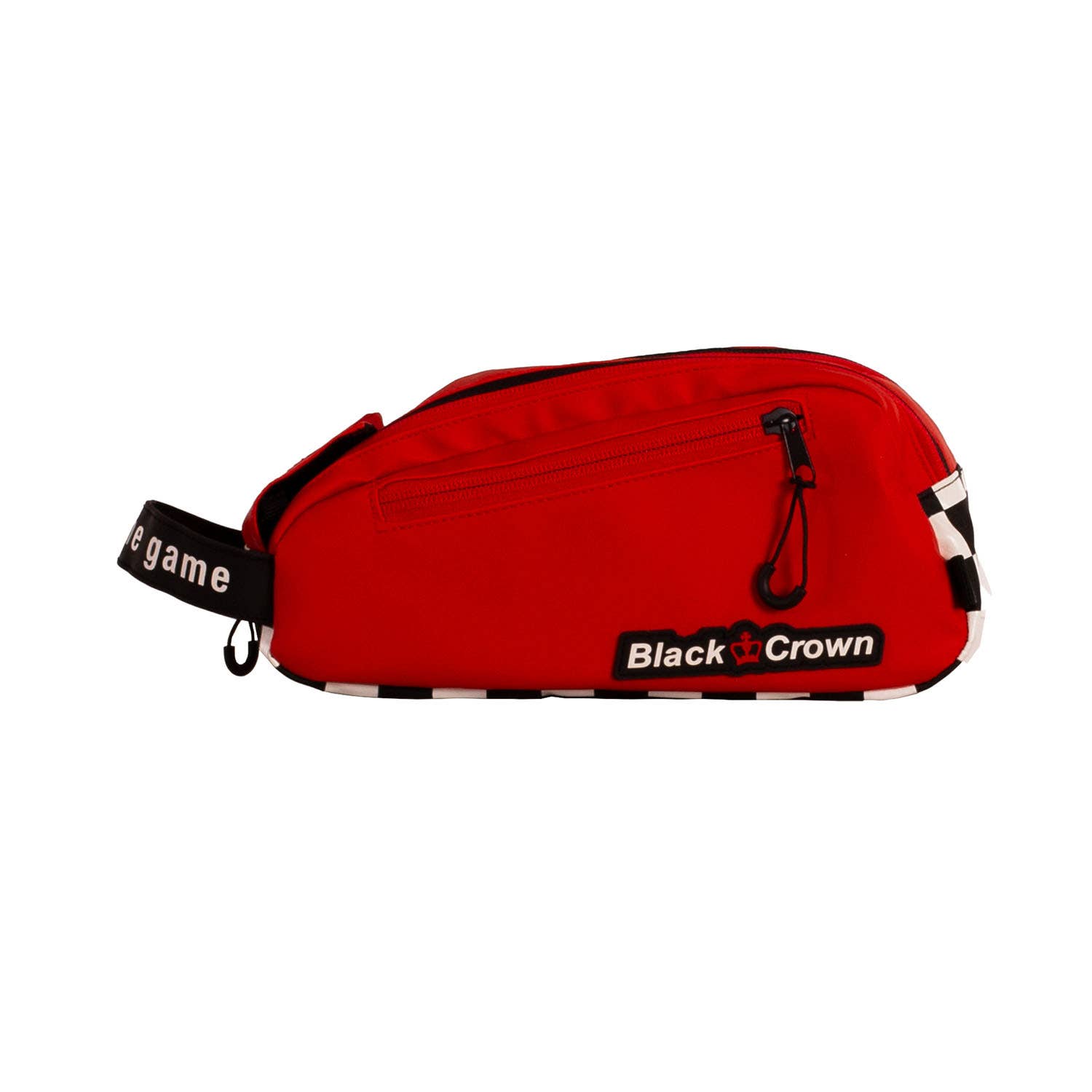 TOILETRY BAG BLACK CROWN CHIRON RED A005987