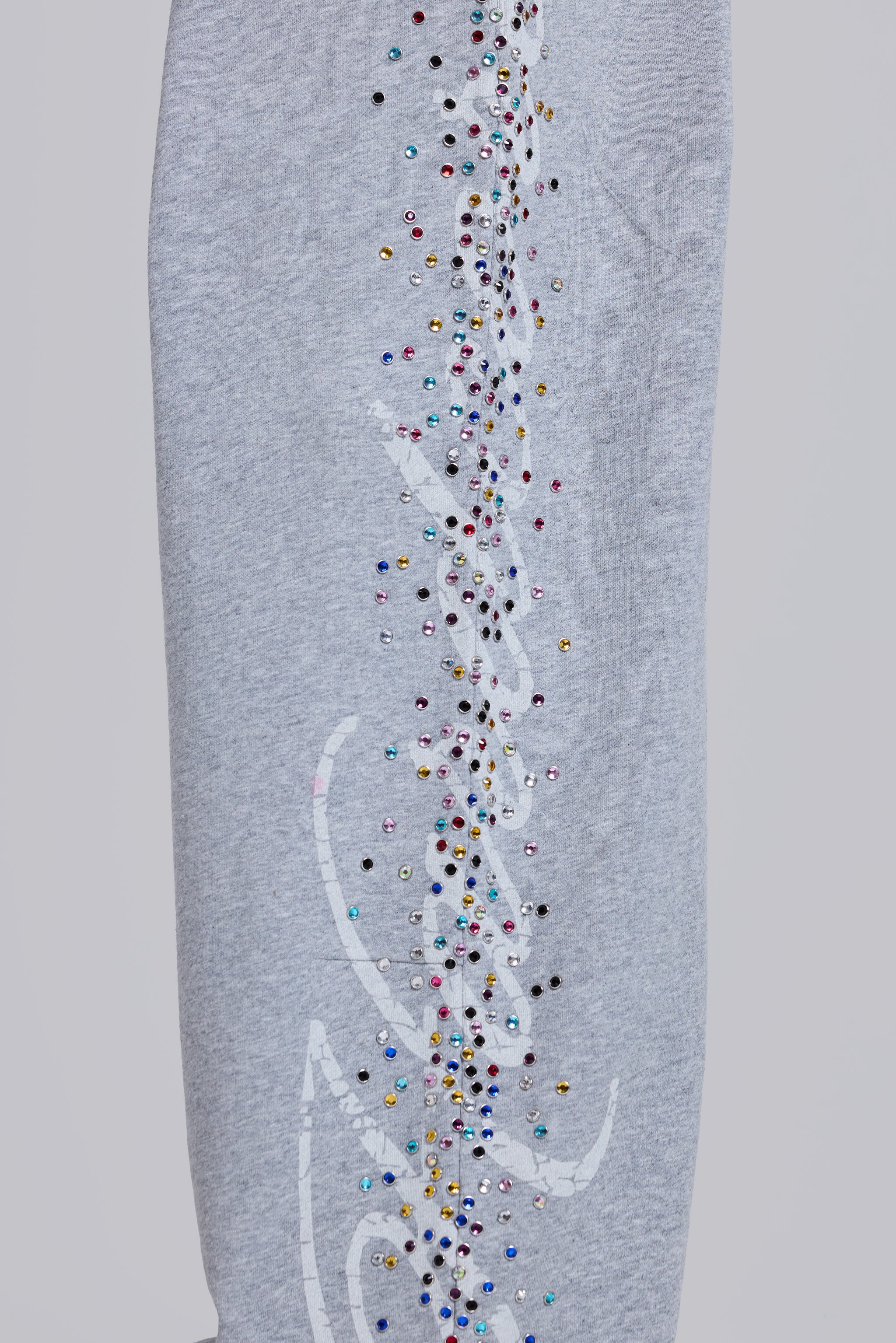 Grey Marl Hardcore Jewel Monster Joggers