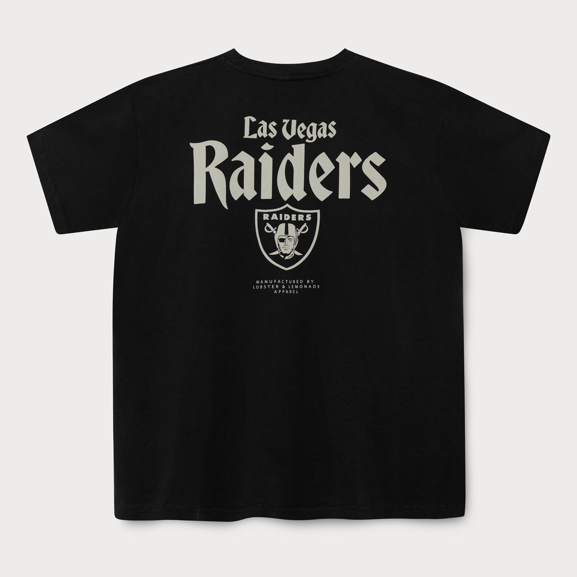 Las Vegas Raiders L&L '89 Classics NFL T-Shirt Charcoal