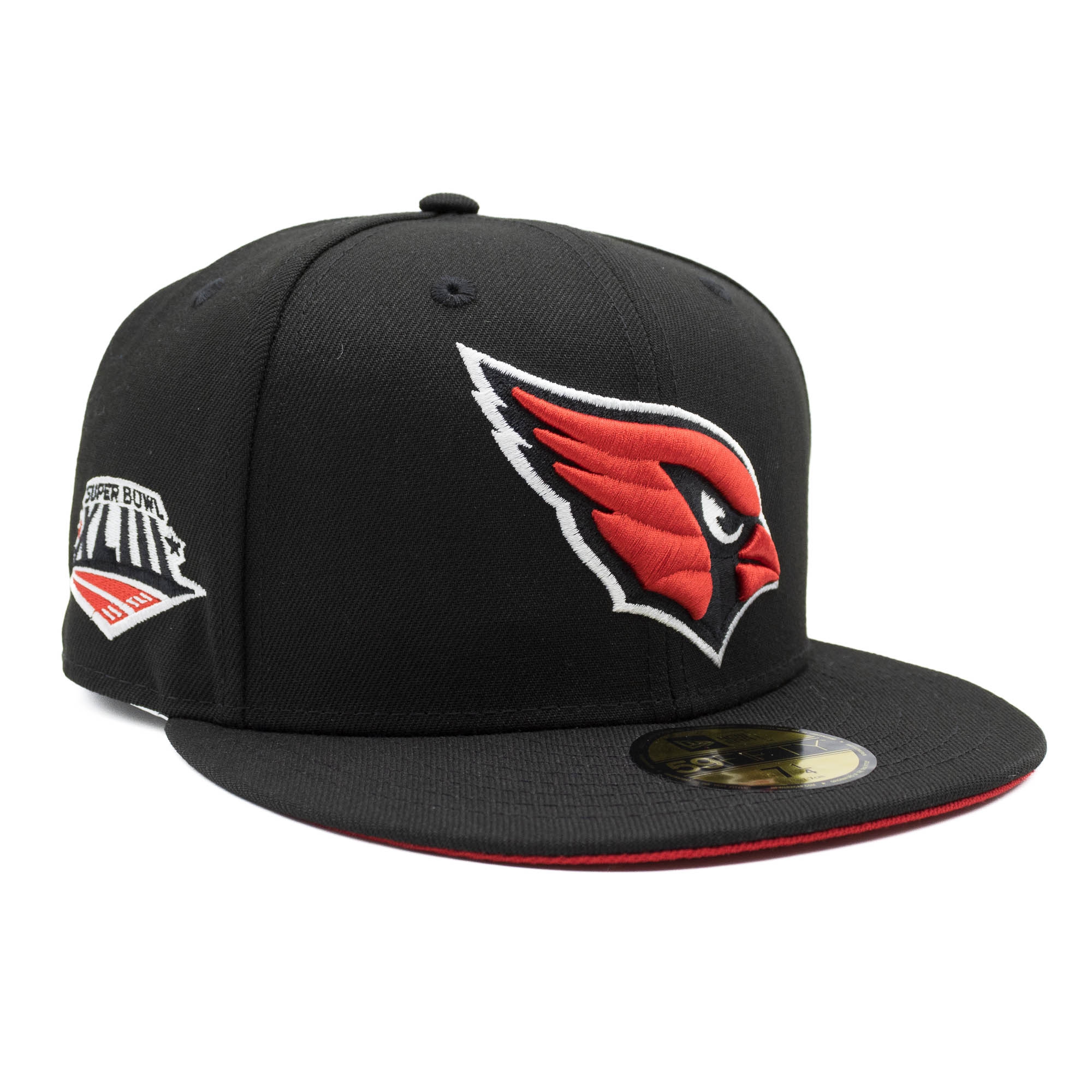 Arizona Cardinals Super Bowl XLIII New Era 59FIFTY Fitted NFL Cap Black