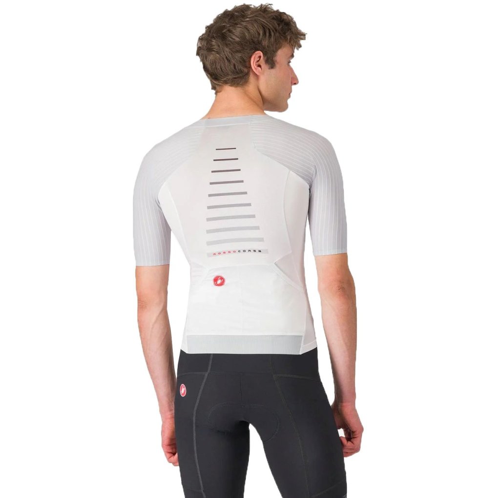 Castelli Free Speed 3 Race Top Men - white/silver grey 101