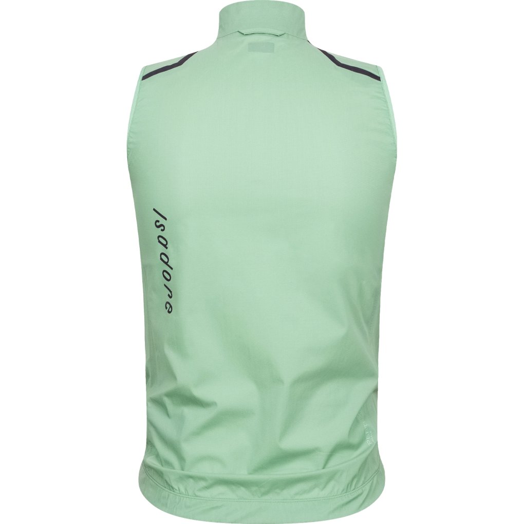 Isadore Signature Rain Cycling Gilet Men - Basil