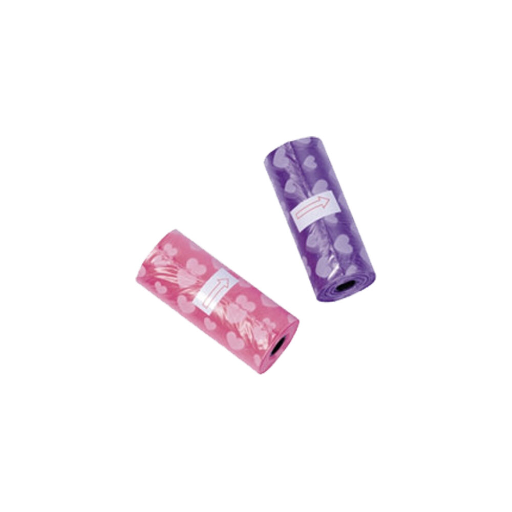 Nobby TidyUp Dog Waste Bags Purple/Pink