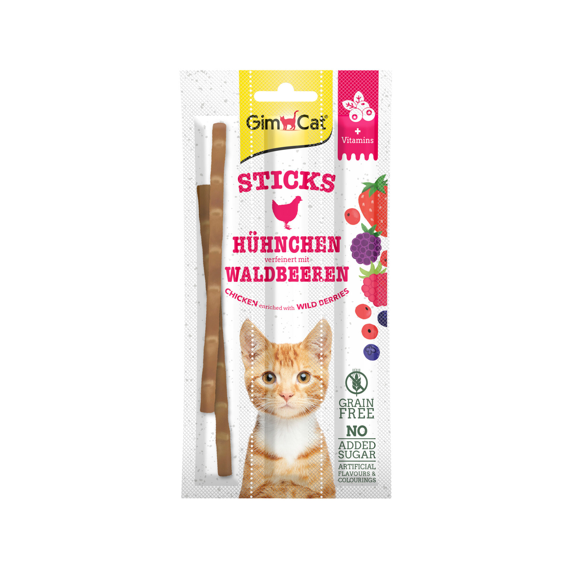 GimCat Superfood Duo-Sticks - Insect - 3 Sticks