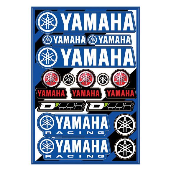 D'cor Yamaha Cor2 sticker sheet - BlueRef: DCO0006 / 40-50-101