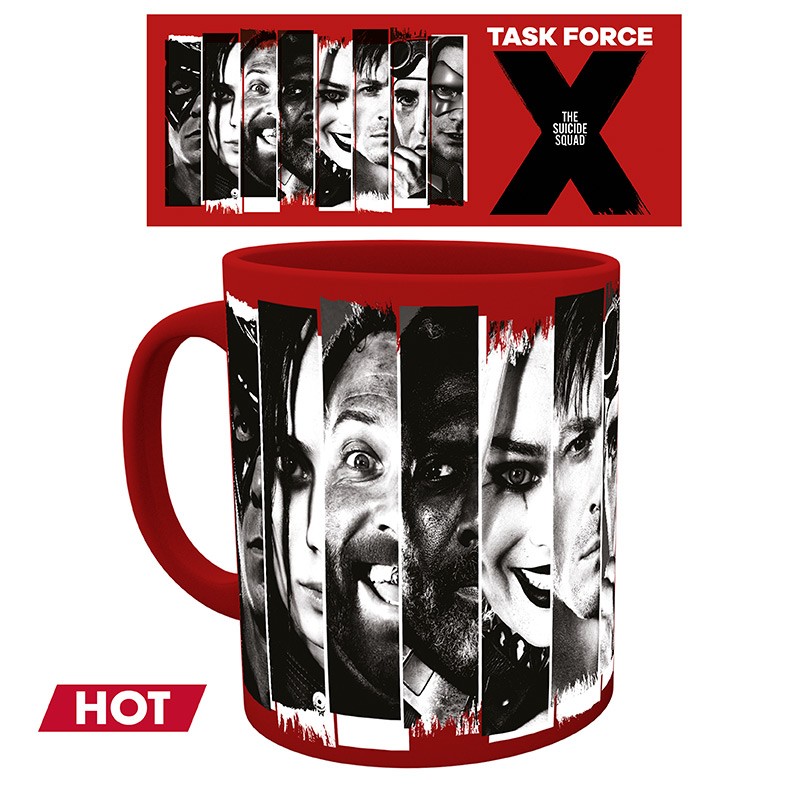 DC COMICS Mug Heat Change The Suicide Squad Task force X