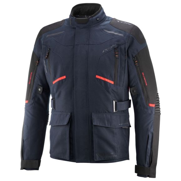 Ixon Midgard Motorcycle Jacket - Blue / RedRef: IX1966
