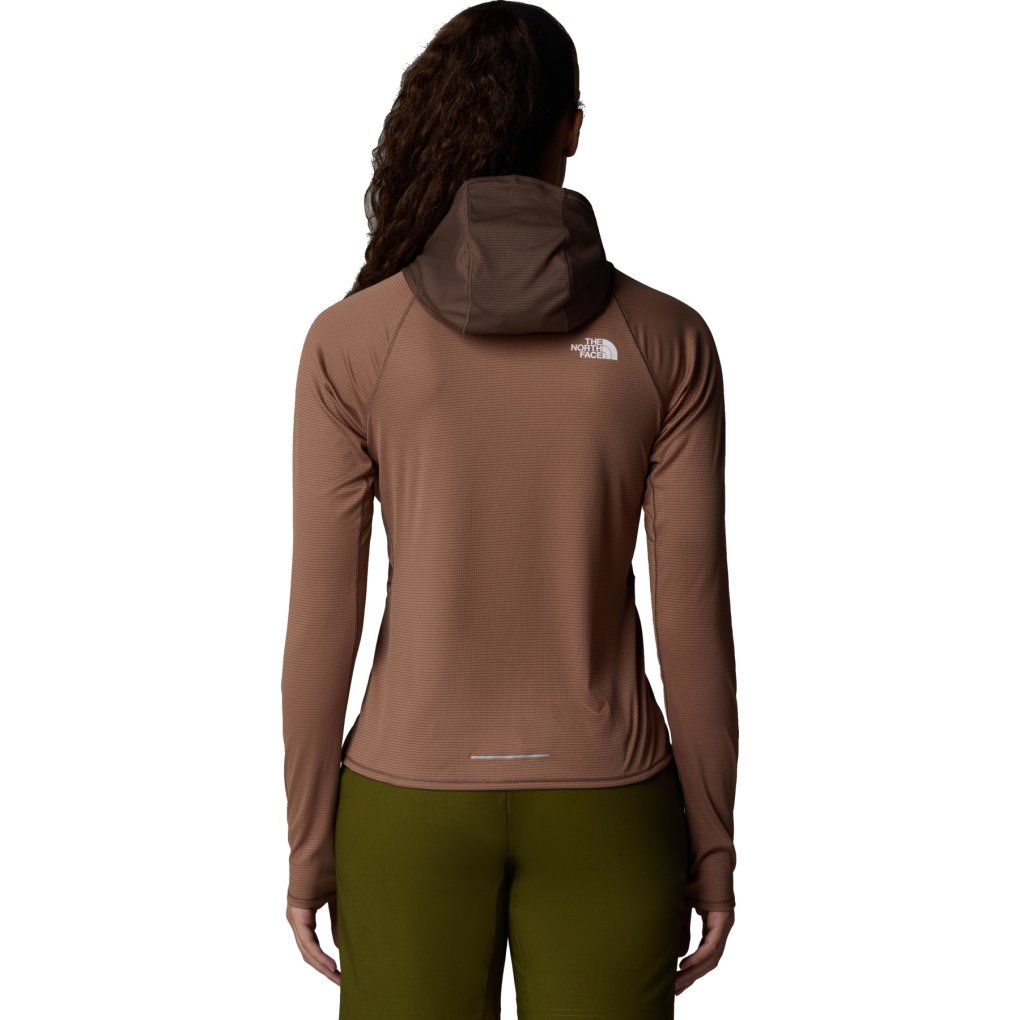 The North Face Sunriser Hoodie Women - Latte/Smokey Brown