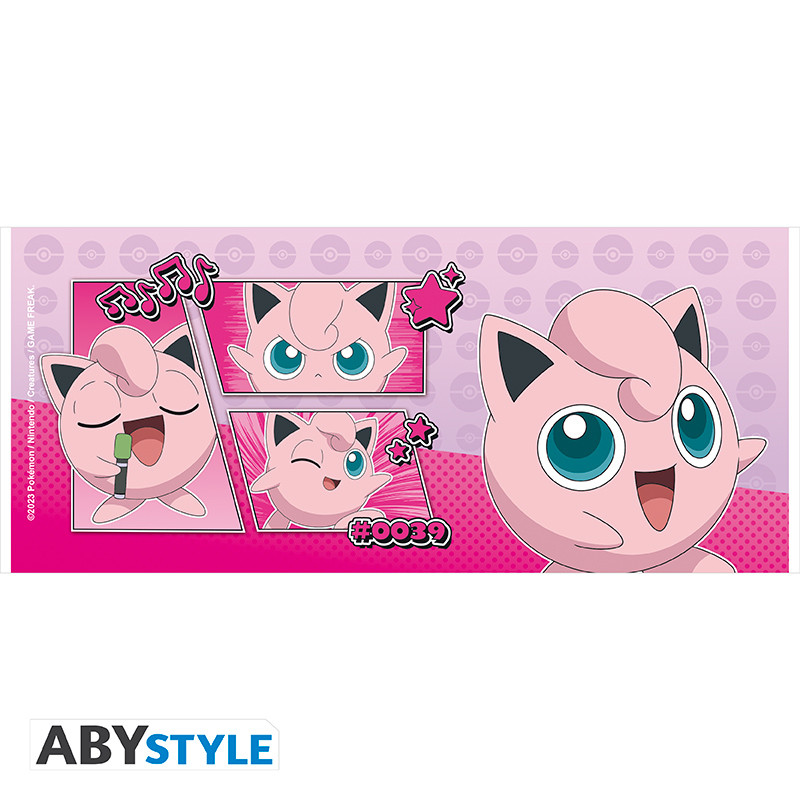 POKEMON Mug Jigglypuff Comic Strip