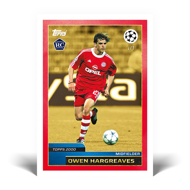 The Lost Rookie Card - Owen Hargreaves