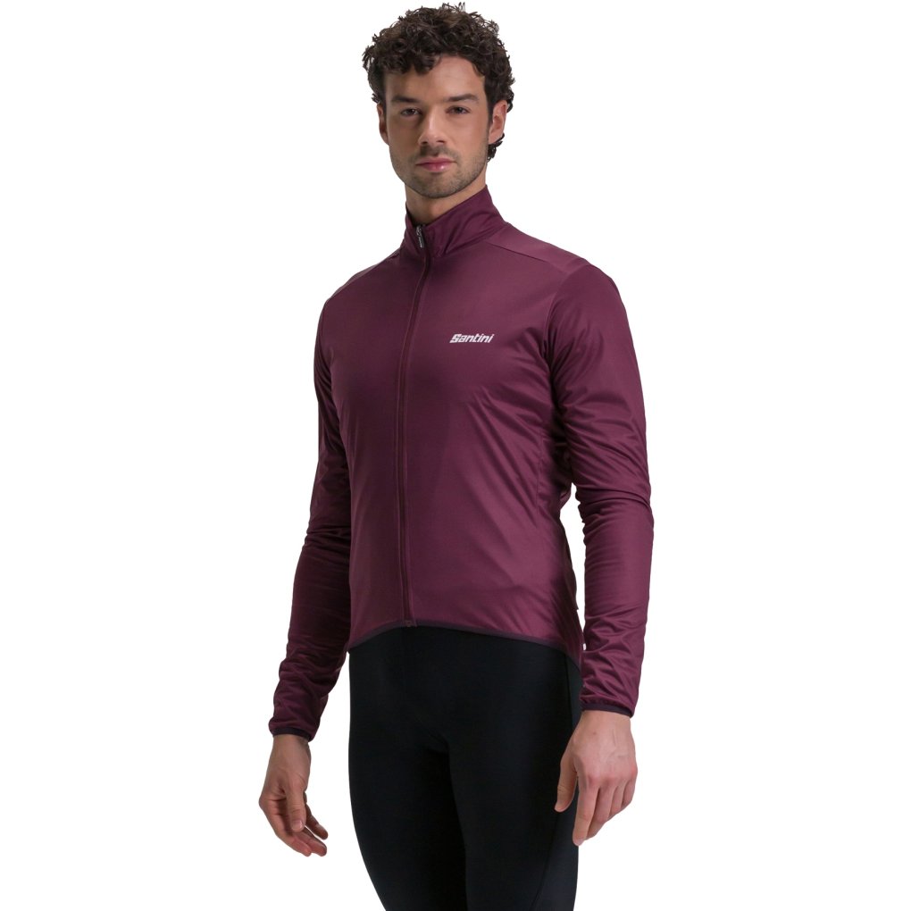 Santini Nebula Windjacket Men SP33275NEBUL - burgundy BU
