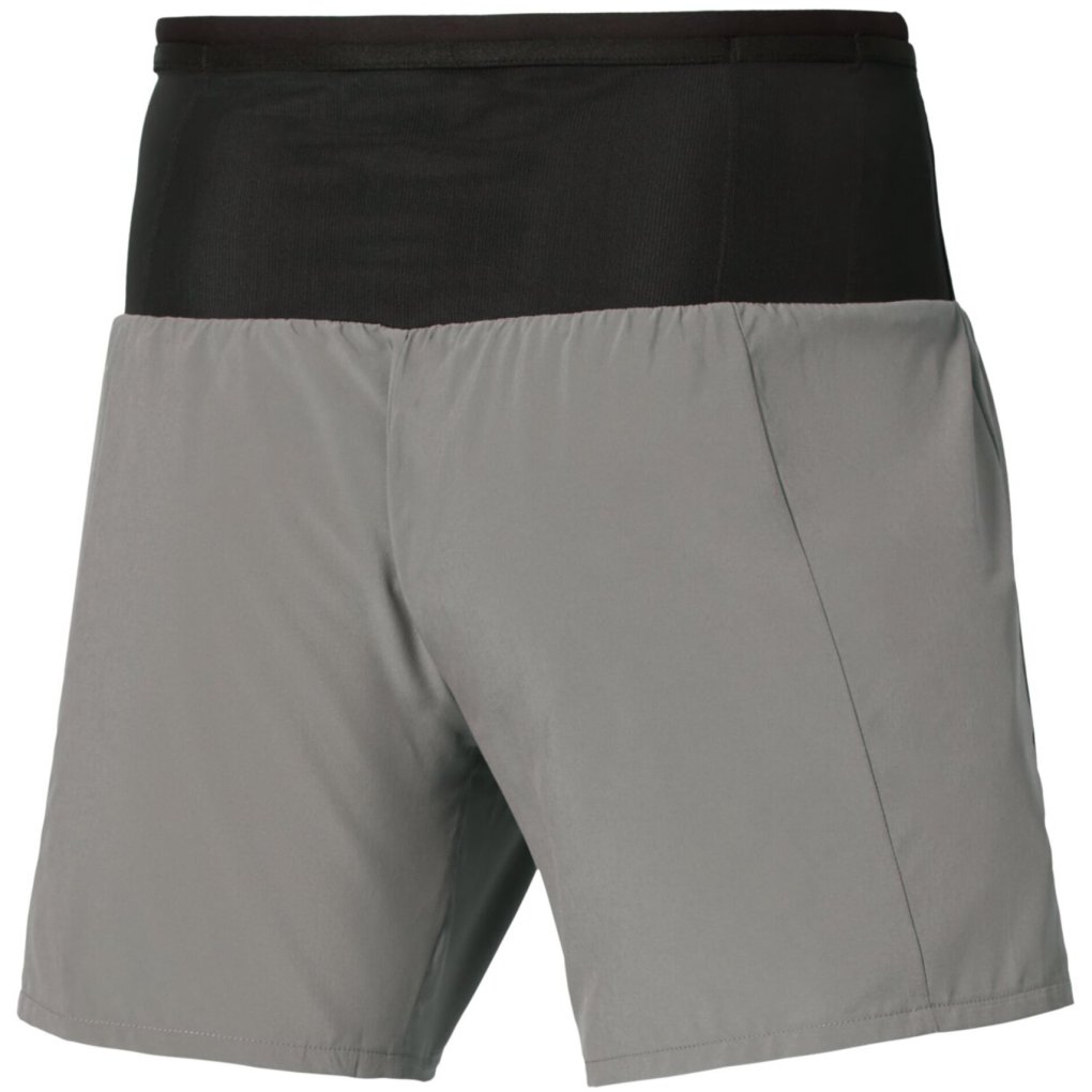 Mizuno Multi Pocket Running Shorts Men - Lava Smoke