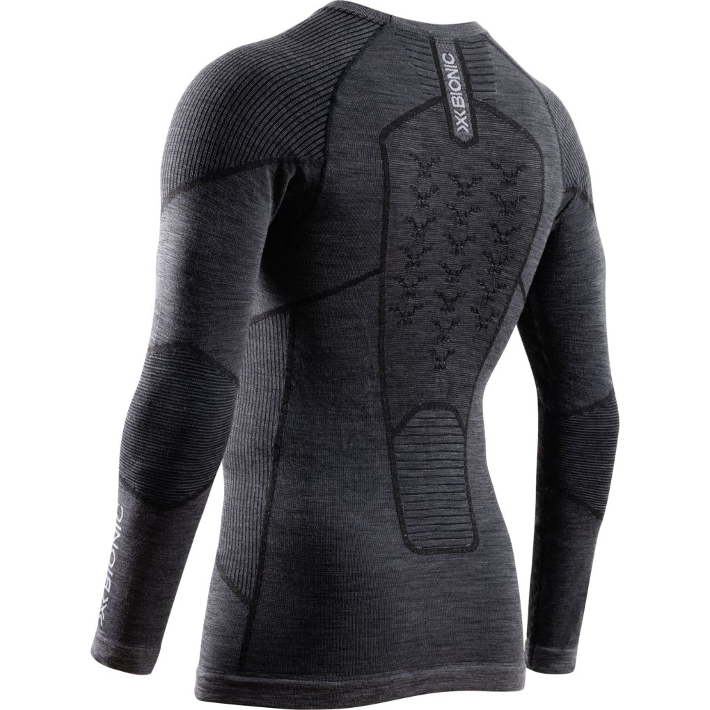 X-Bionic Symbio Merino Long Sleeve Shirt Men - rhino grey