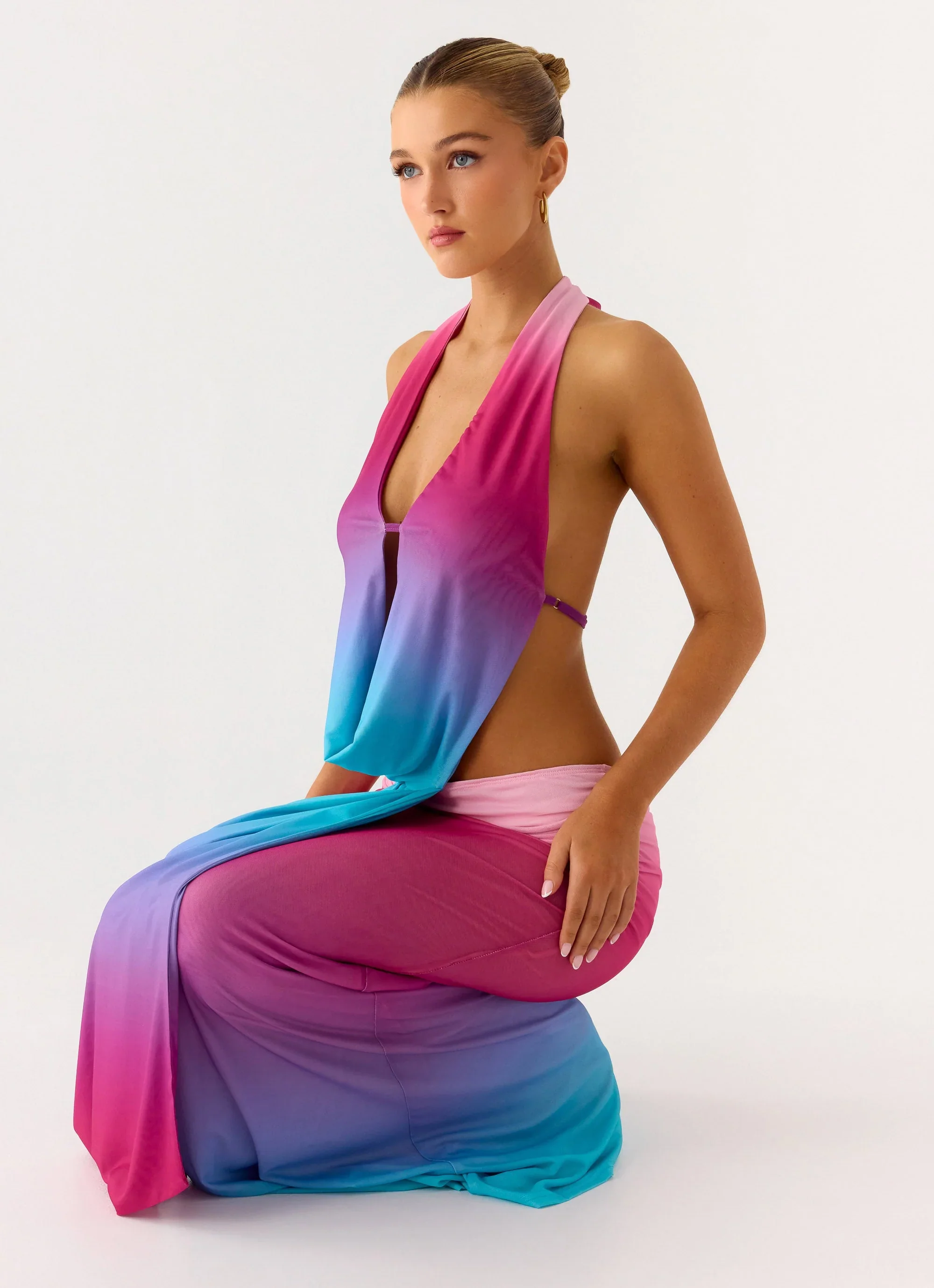 After Bloom Maxi Dress - Disco Ombre
