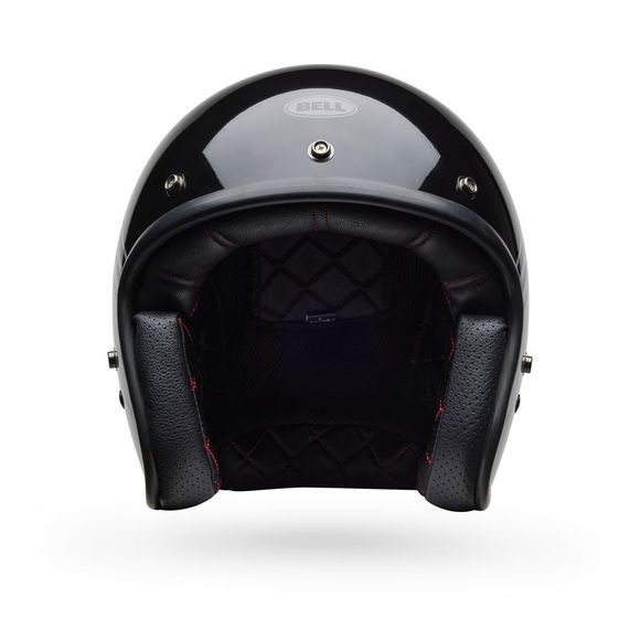 Casque jet Bell CUSTOM 500 - EDGE GLOSS - Noir / GrisRef : EL0846