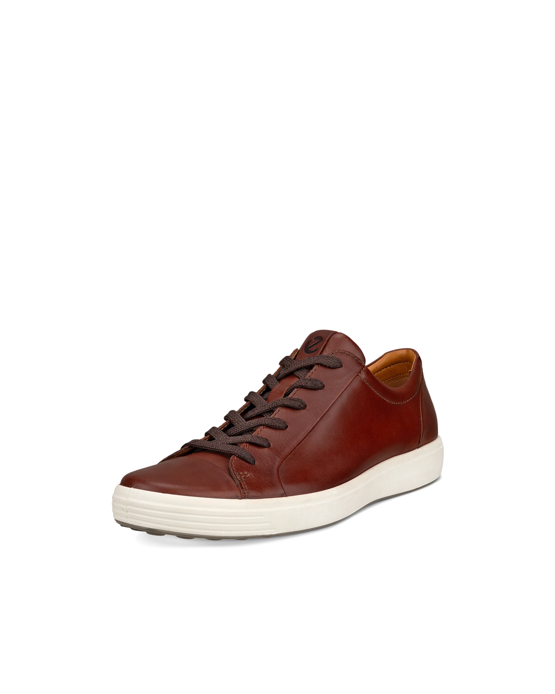 ECCO SOFT 7 M Herren Ledersneaker Braun