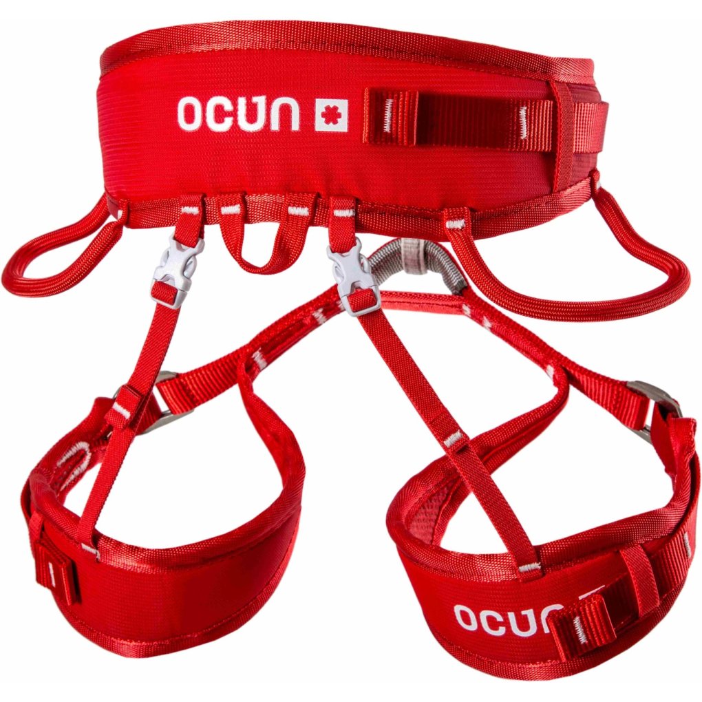 Ocún Twist Kid Climbing Harness - red