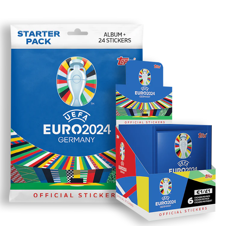Official Euro 2024 Sticker Collection - Mega Starter Bundle