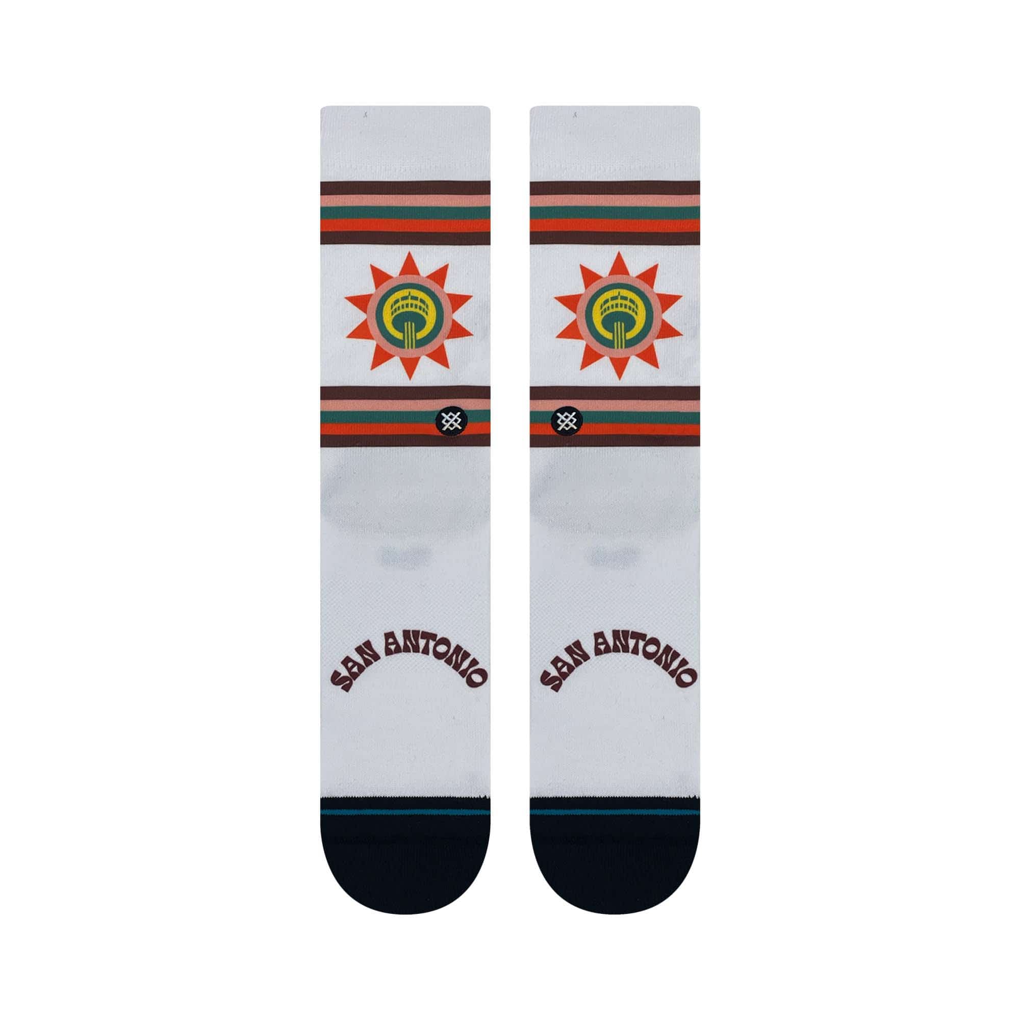 San Antonio Spurs 2023/24 NBA City Edition Stance Crew Socks
