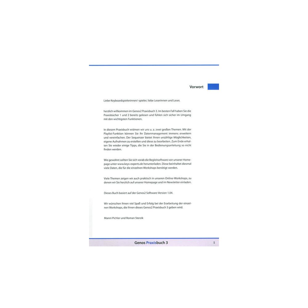 Keys Experts Verlag Genos 2 Praxisbuch 3 – Thomann Ireland