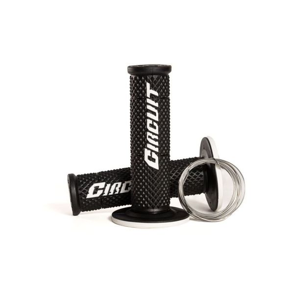Circuit Equipement V Universal Handlebar Grips - Black / WhiteRef: cre0011 / ma018-212