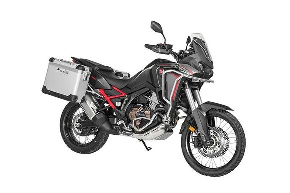 Touratech ZEGA Pro 31/38 suitcase - Gray support included - Gray anodizedRef: Trt01774A / 01-403-5731-0