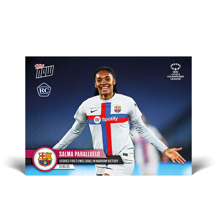 Topps UK - Scores first UWCL goal in narrow victory - UWCL TOPPS NOW® Card #13